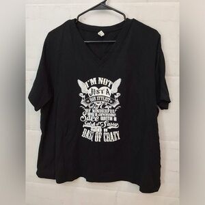 2xl ladies Hairstylist T shirt black (0143)